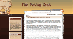 Desktop Screenshot of pekingduck.org