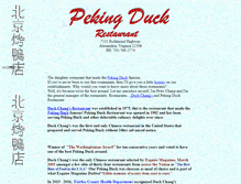 Tablet Screenshot of pekingduck.com